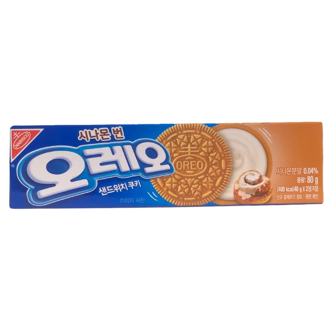 Oreo Sandwich Cookies Cinnamon Bun 80g