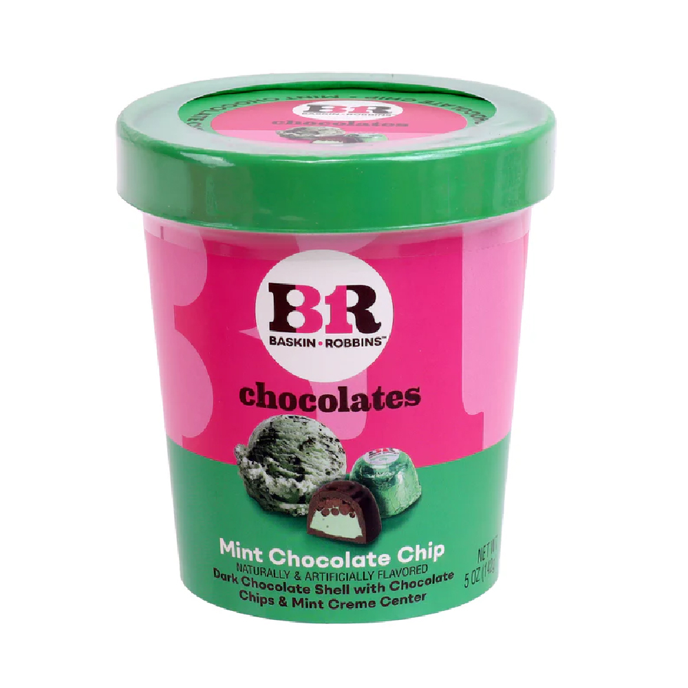 Baskin Robbins Chocolates Chocolate Mint 5oz