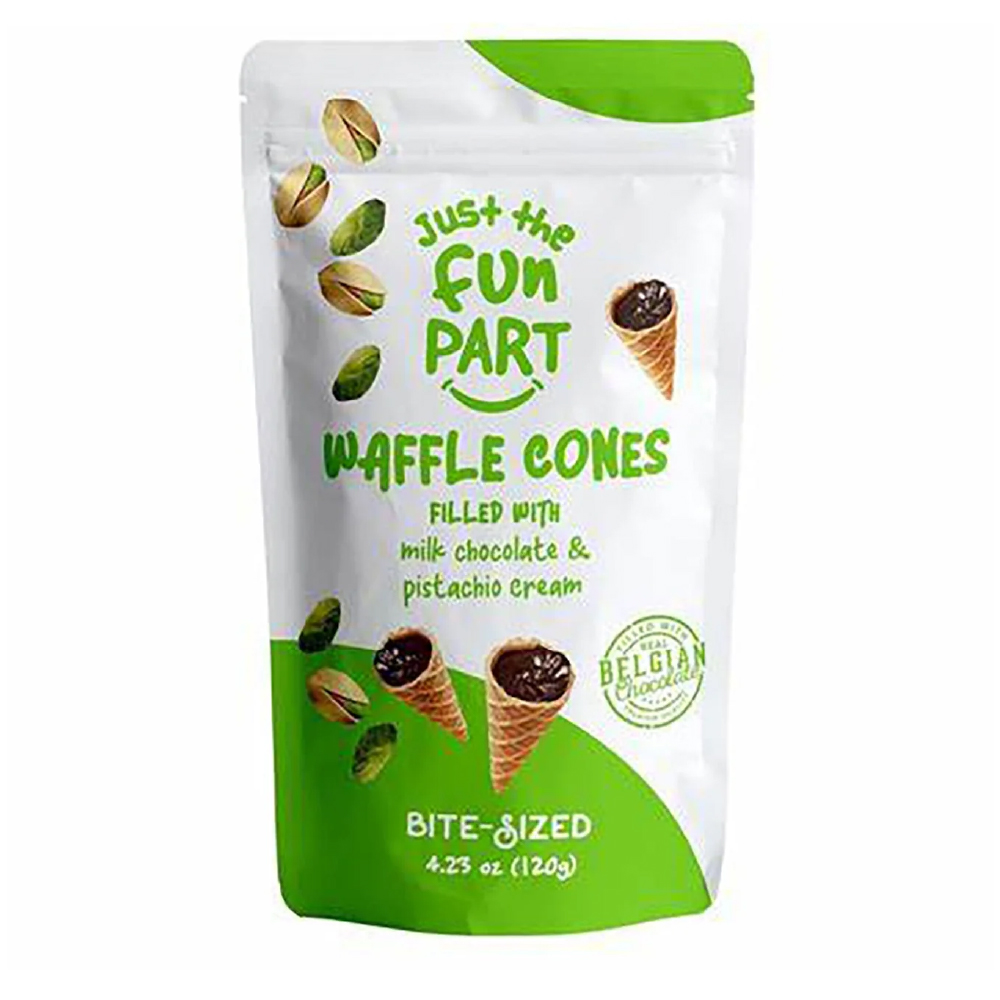 Just The Fun Part Mini Cones Pistachio Crm 4.23oz