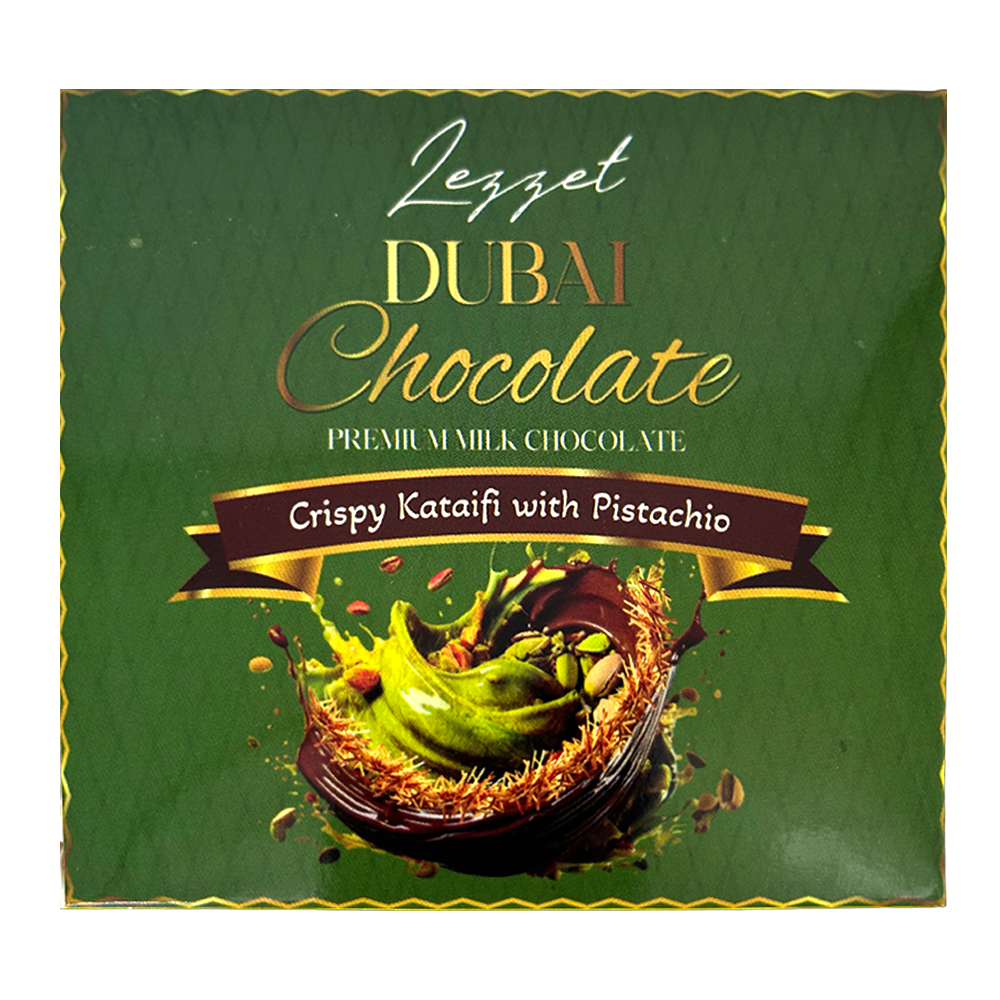 Lezzet Pistachio Bar Chocolate 3.52oz