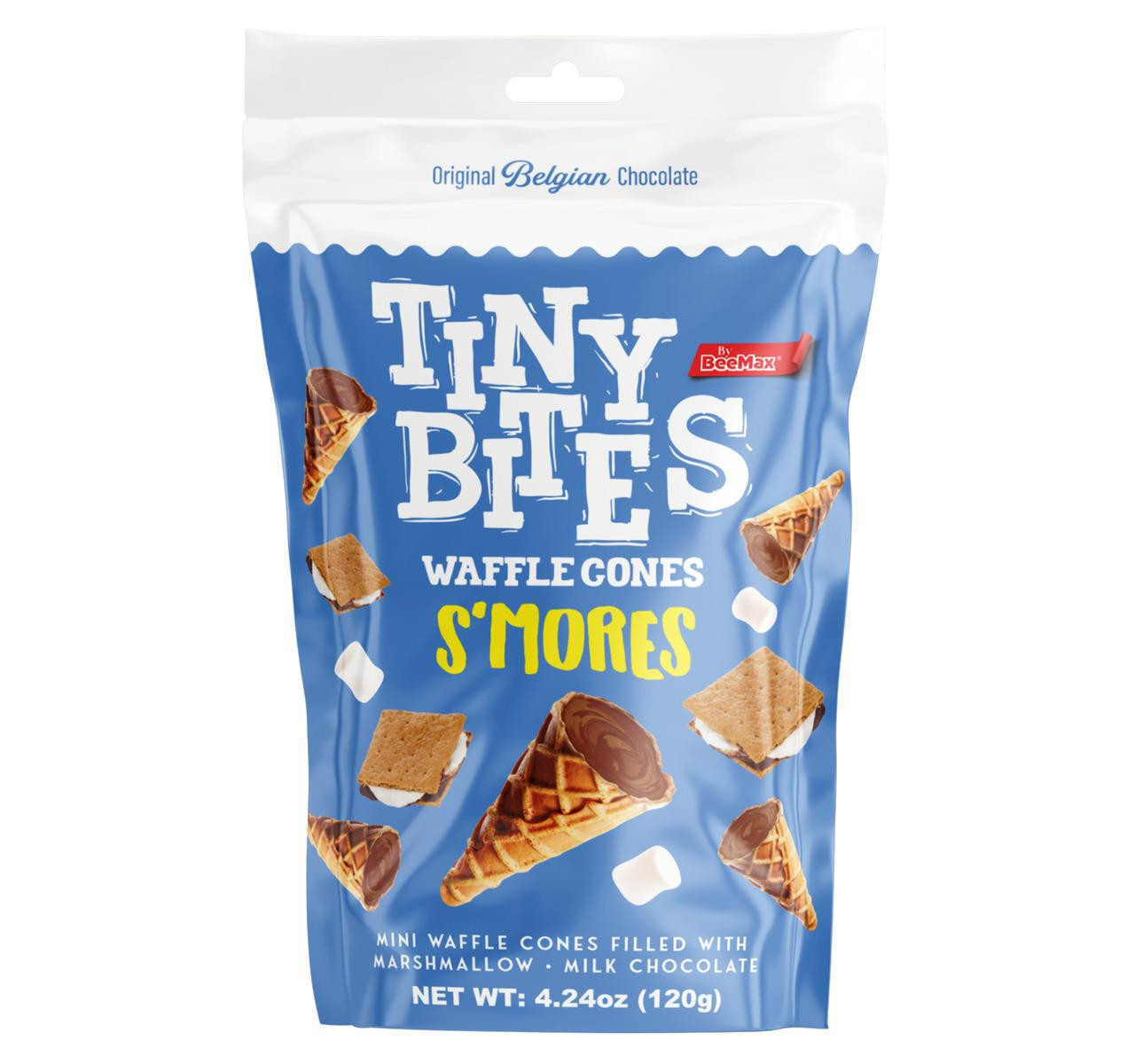 Tiny Bites S'mores Waffle Cones 4.24oz