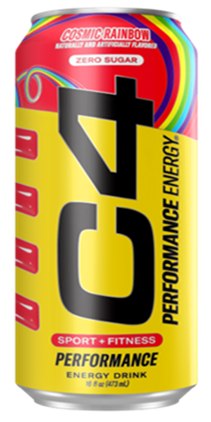 C4 Cosmic Rainbow Performance Energy 12ct 16oz