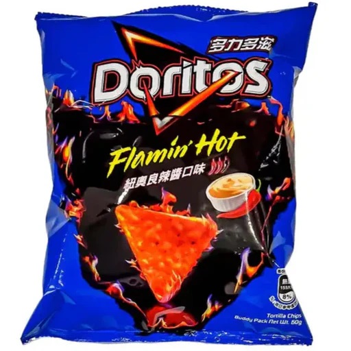 Doritos Flamin Hot Chips New Orleans Hot Sauce 40g