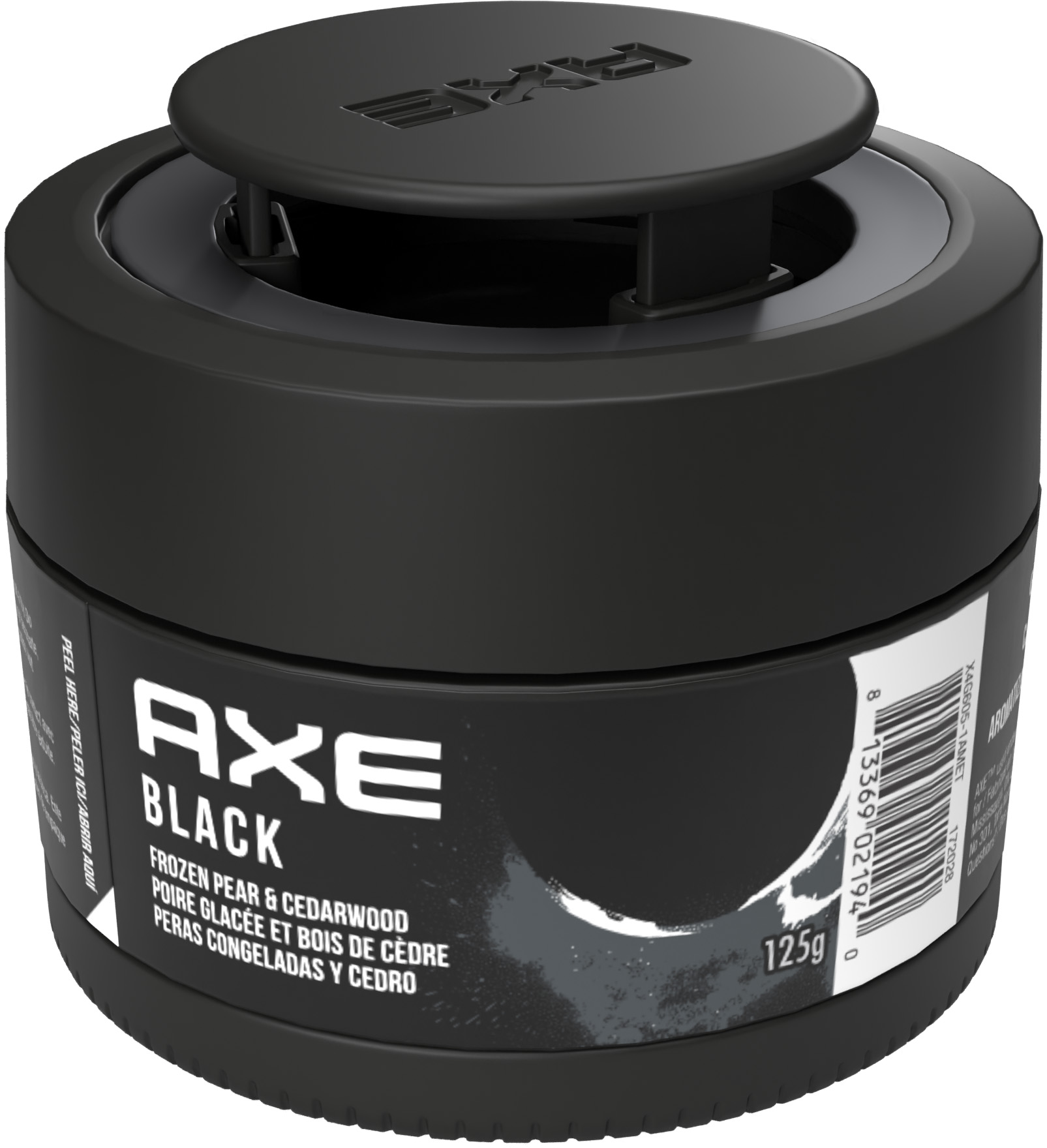 Axe Black Gel Can Car Air Freshener 4.4oz