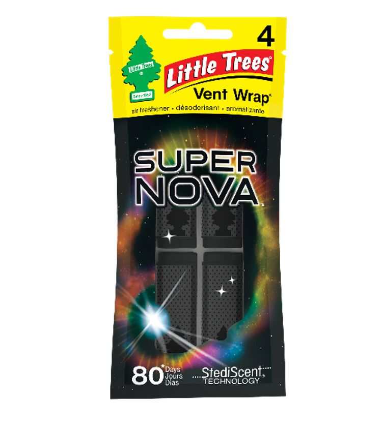 Little Tree Supernova Car Scent Vent Wrap 1ct