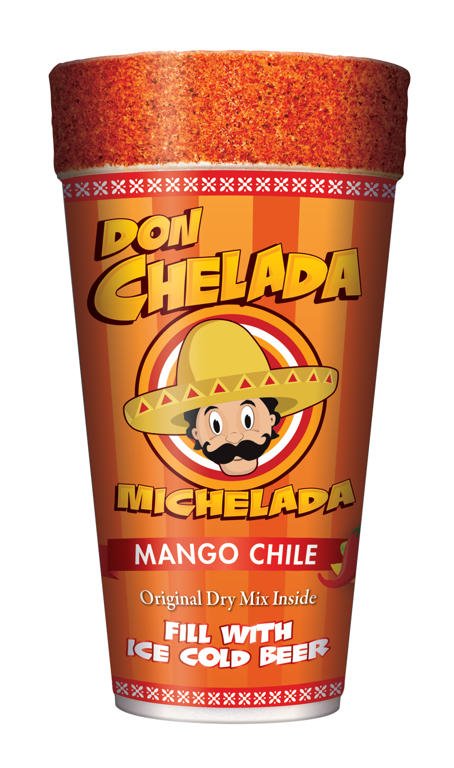 Don Chelada Mango Chili Dry Mix Cup 24oz