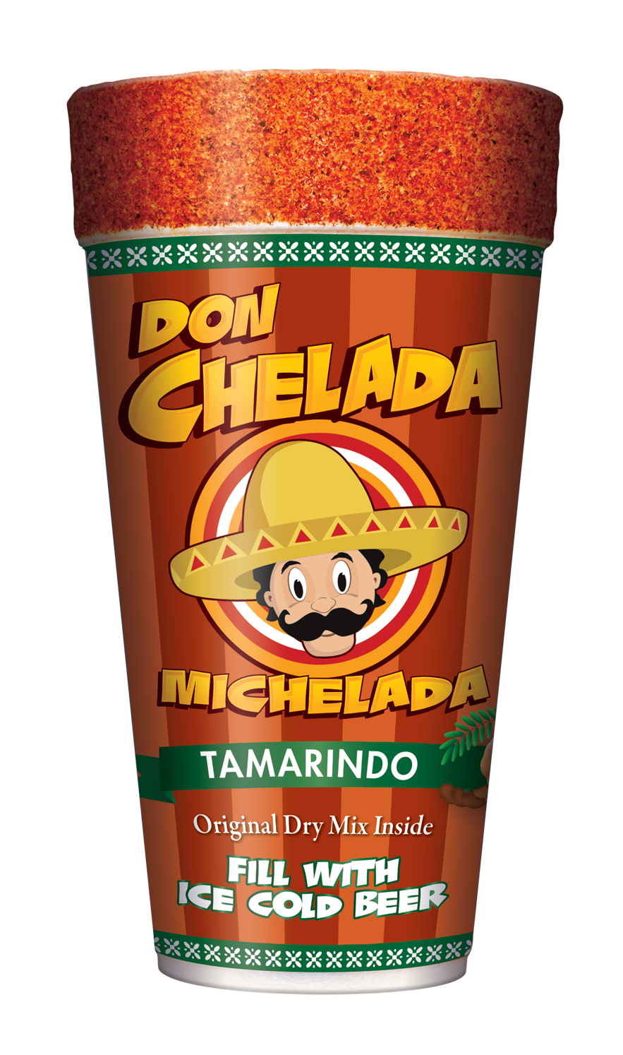Don Chelada Tamarindo Dry Mix Cup 24oz