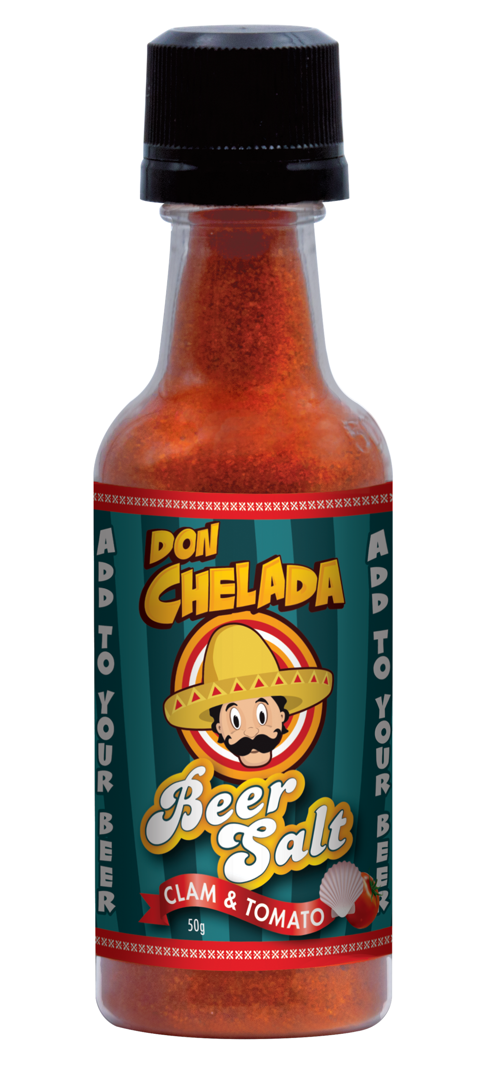 Don Chelada Clam & Tomato Beer Salt 24ct 1.6oz