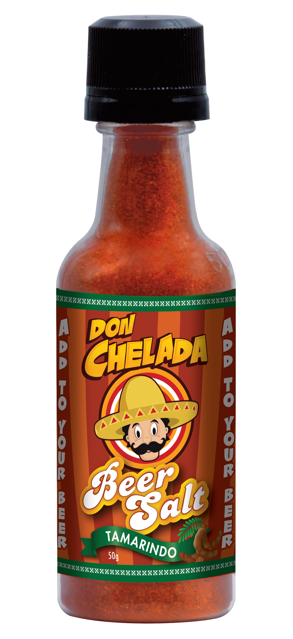 Don Chelada Tamarindo Beer Salt Bottle 24ct 1.6oz