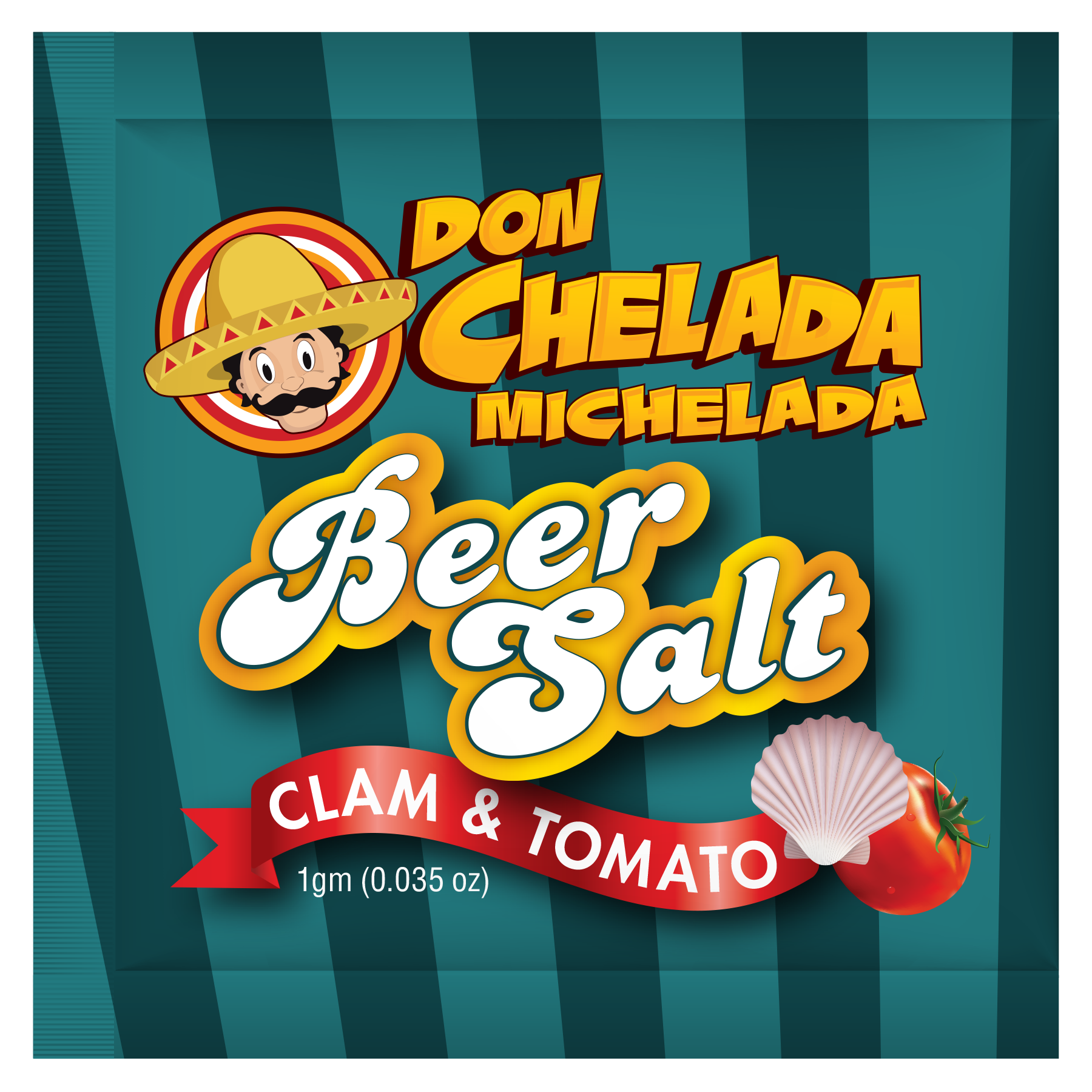 Don Chelada Clam & Tomato Beer Salt 200ct 1gm