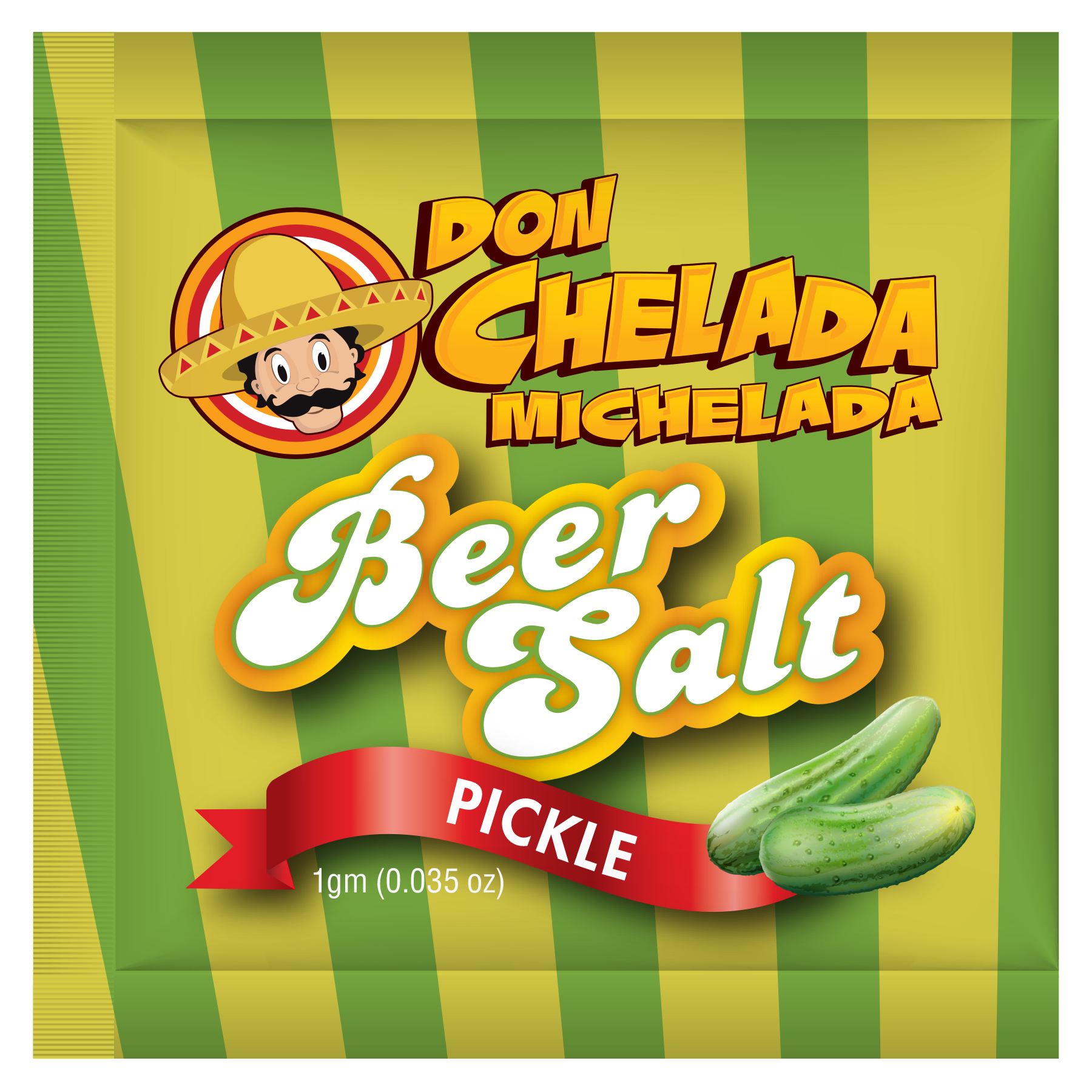 Don Chelada Pickle Beer Salt Packets 200ct 1gm