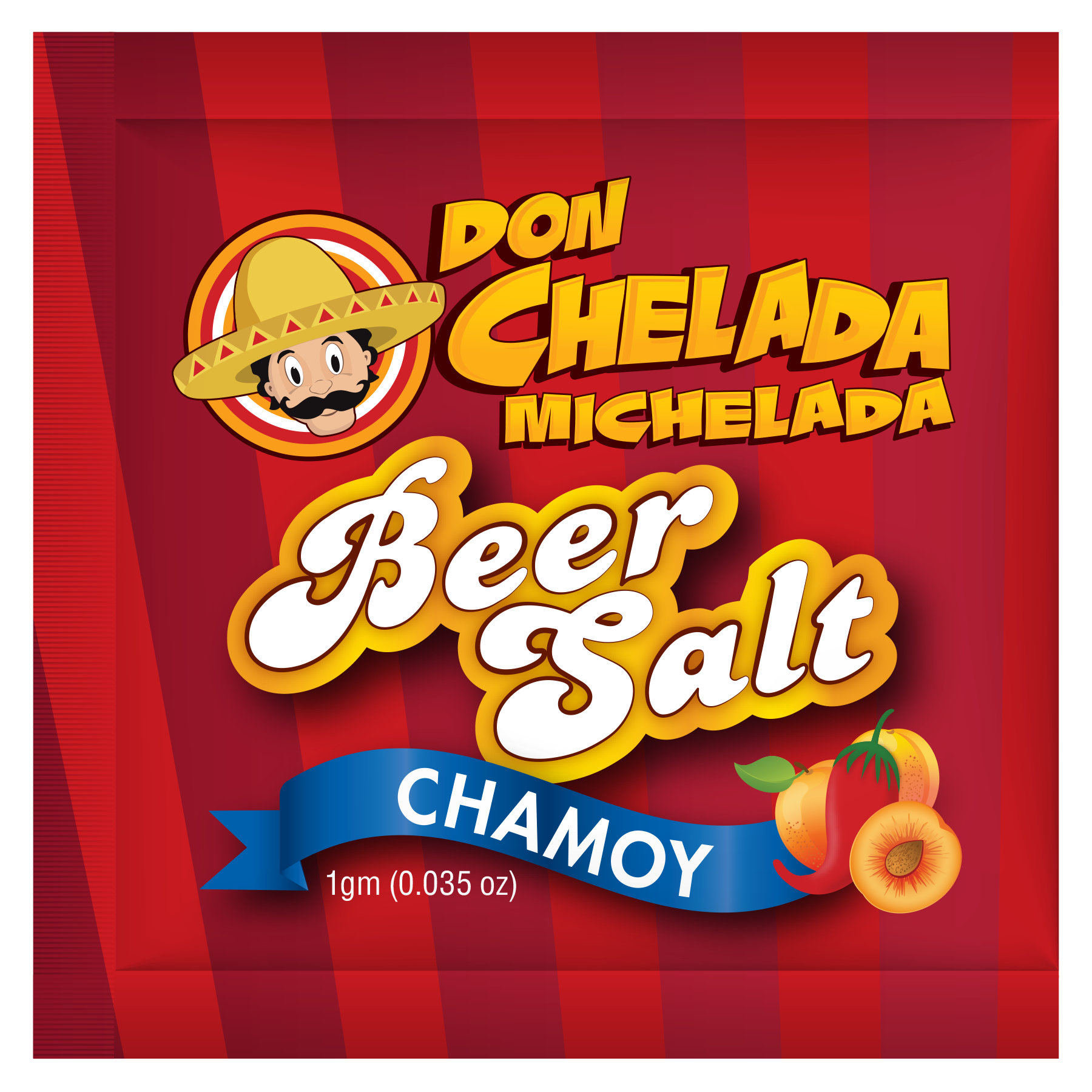 Don Chelada Chamoy Beer Salt Packets 200ct 1gm