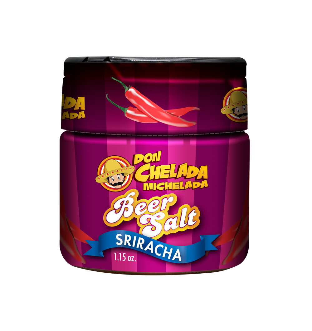 Don Chelada Sriracha Beer Salt Shaker 10ct 10.15oz