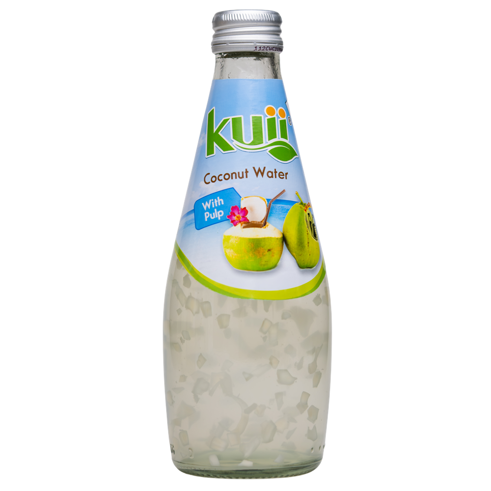 Kuii Coconut Water Regular Glass 12ct 9.8oz