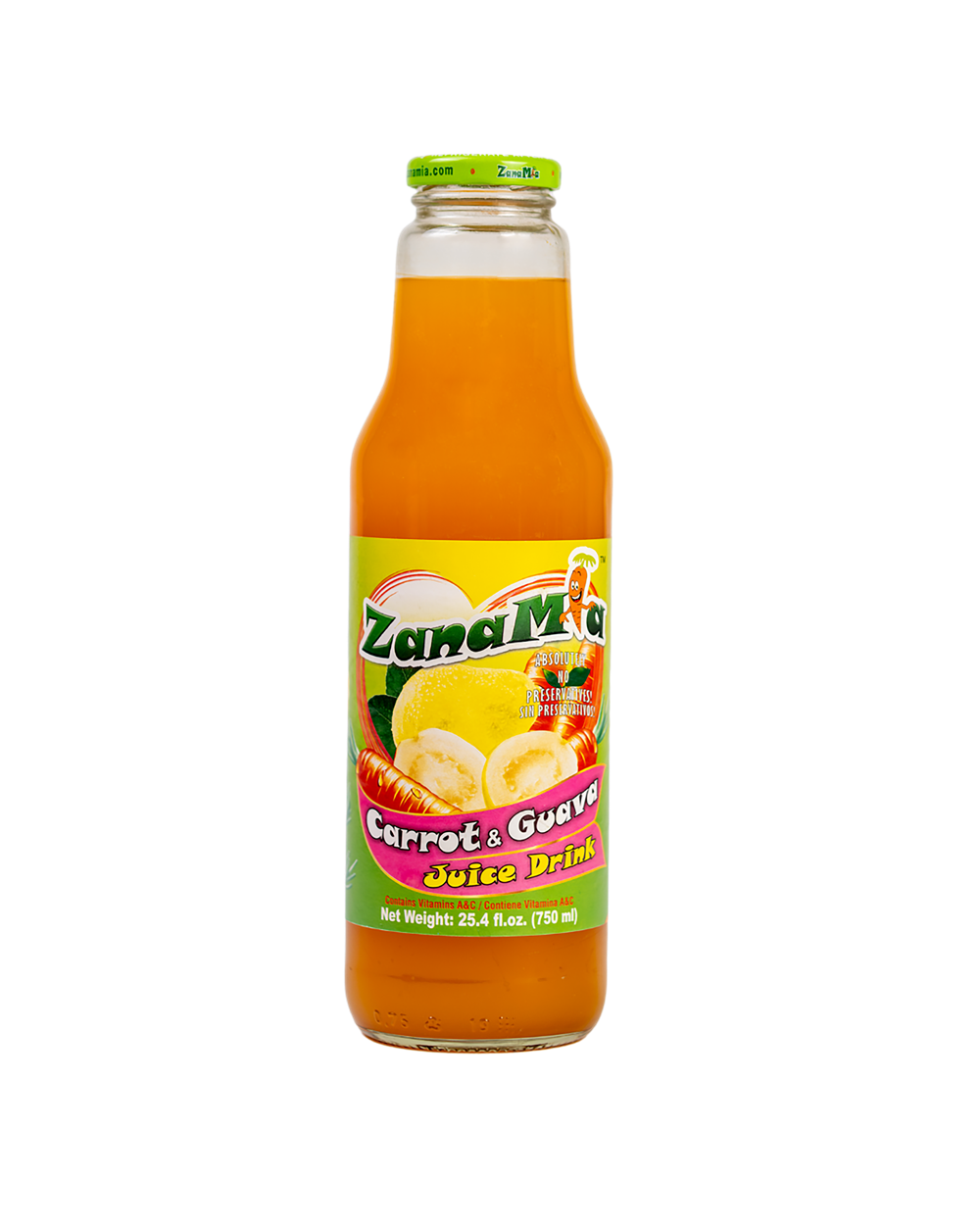 Zanamia Carrot Guava 8ct 25.4oz