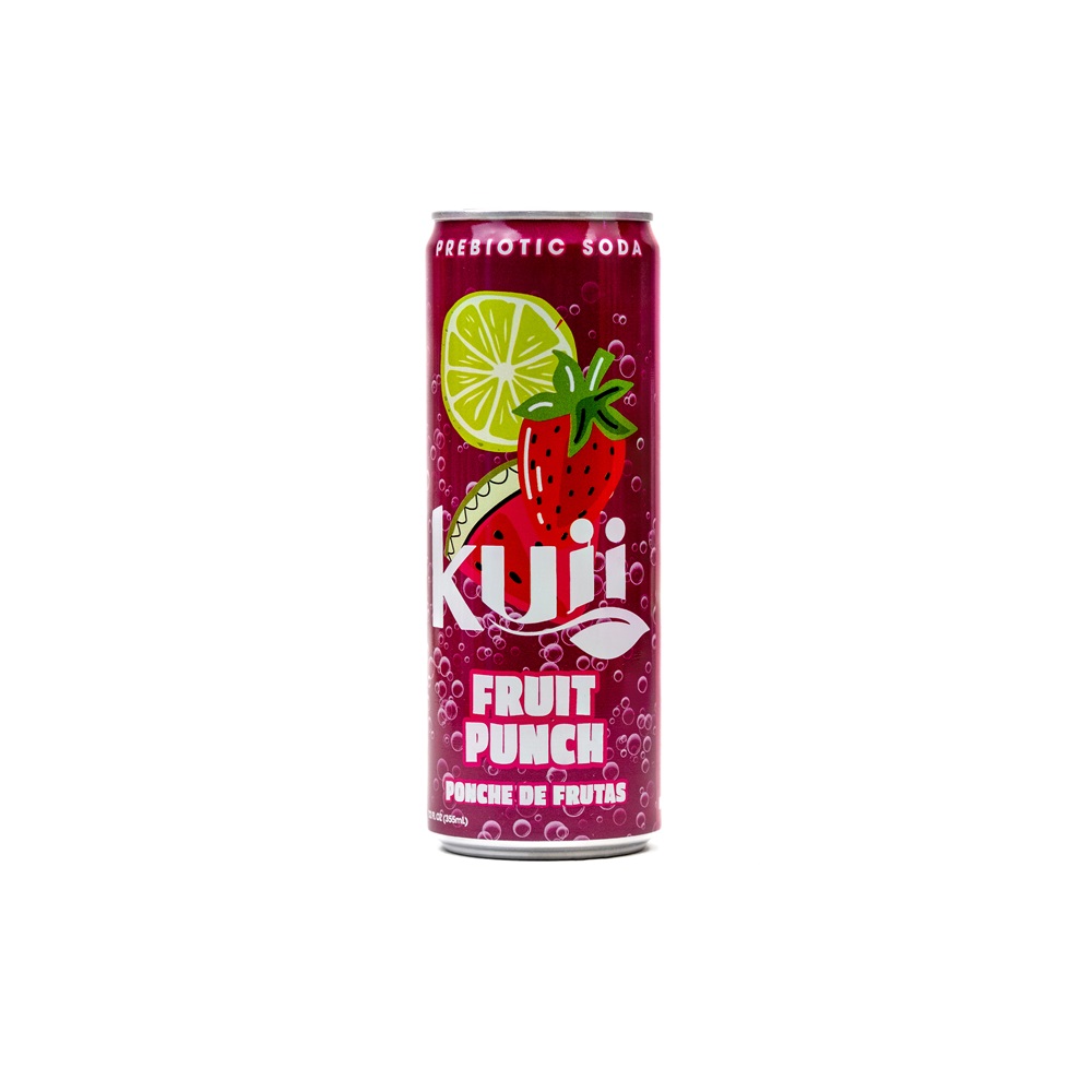 Kuii Prebiotic Soda Fruit Punch 12ct 12oz