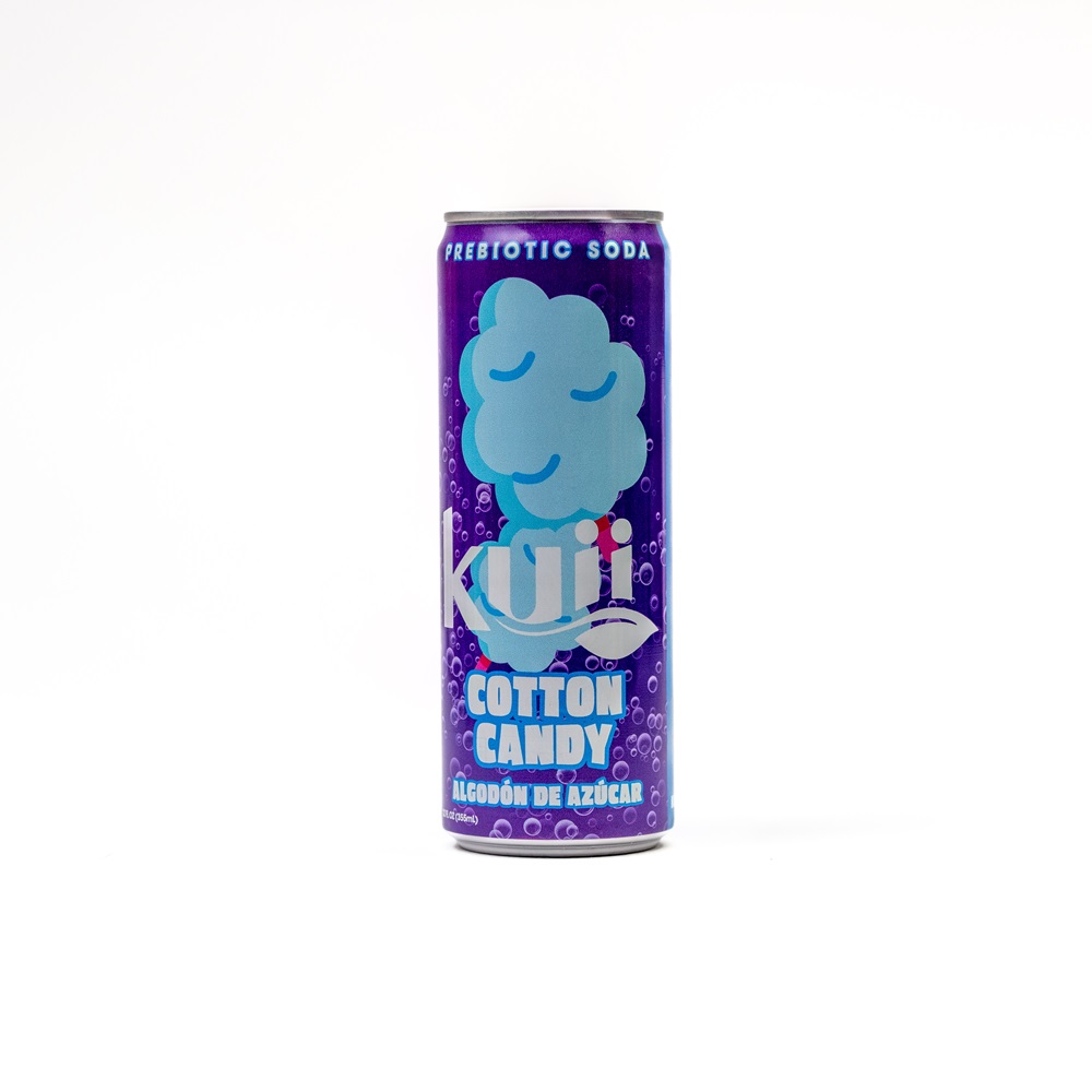 Kuii Prebiotic Soda Cotton Candy 12ct 12oz