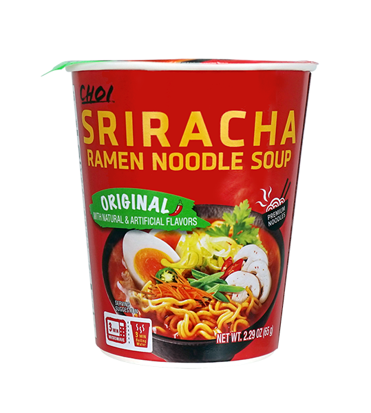 Choi Sriracha Original Ramen Cup 6ct 2.29oz