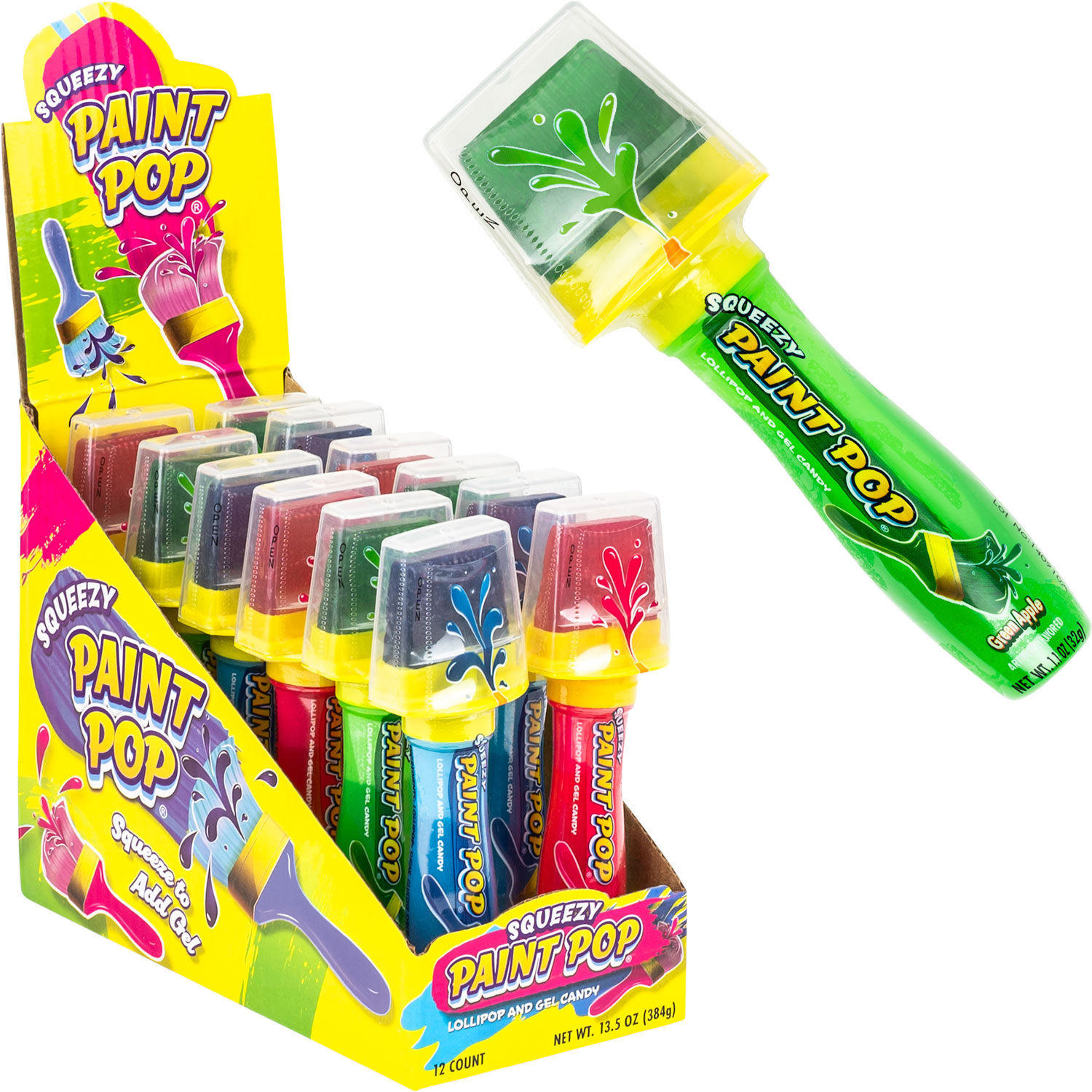 Koko's Squeezy Paint Pop 12ct 1.12oz