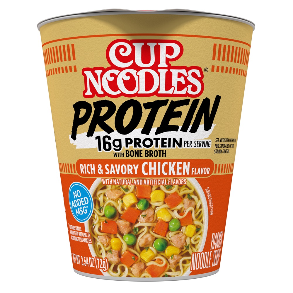 Nissin Rich & Savory Chicken Cup Prot 6ct 2.54oz