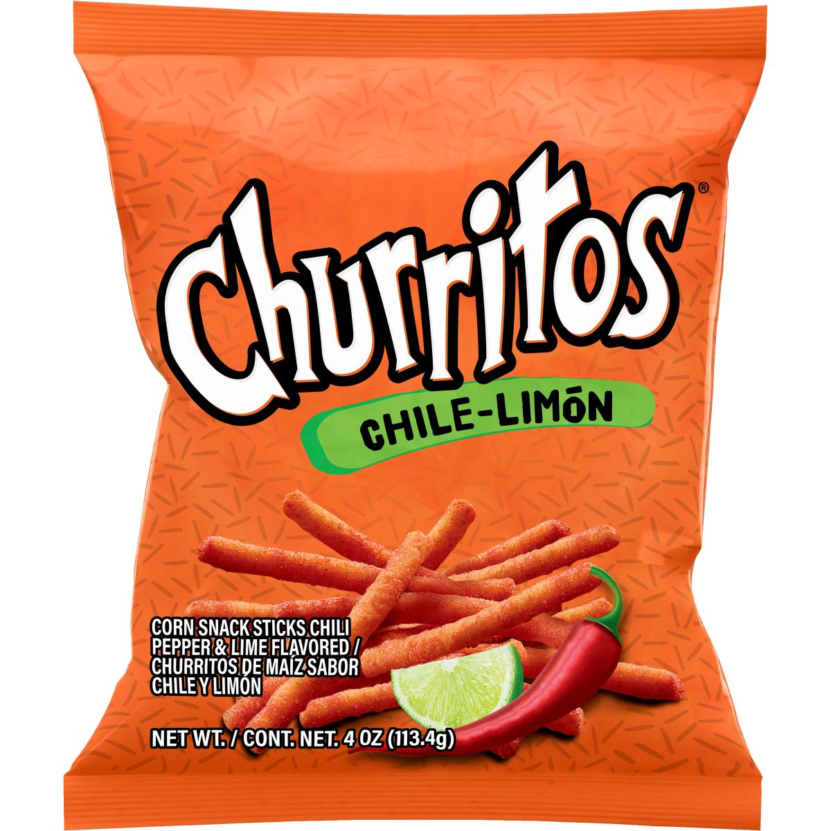Churritos Chile Limon 4oz