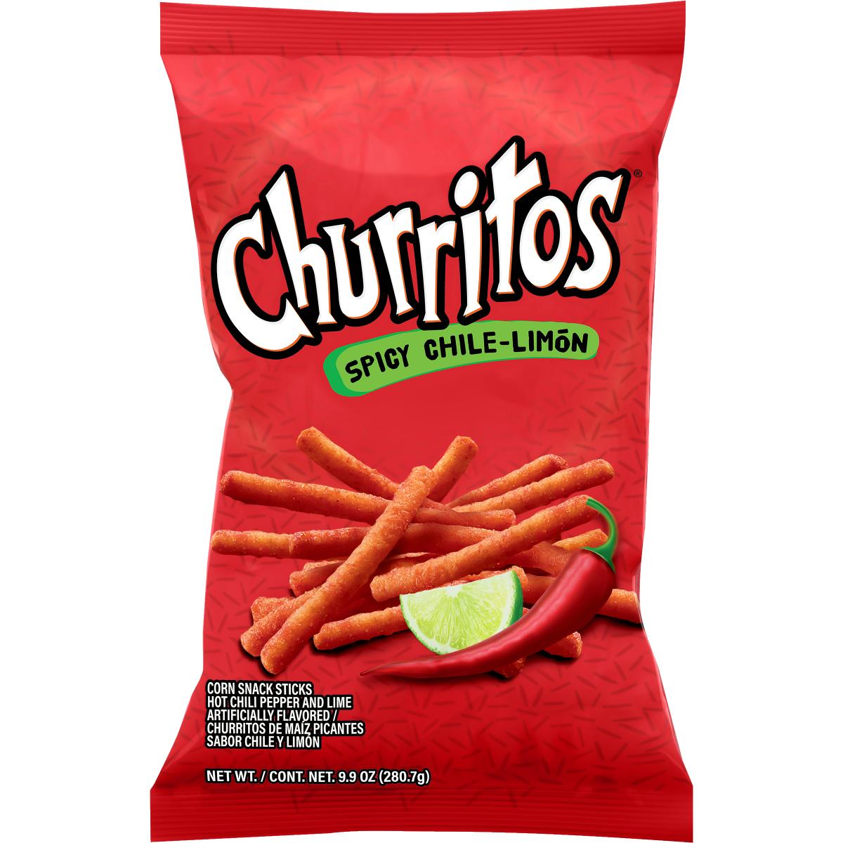 Churritos Spicy Chile Limon 9.9oz