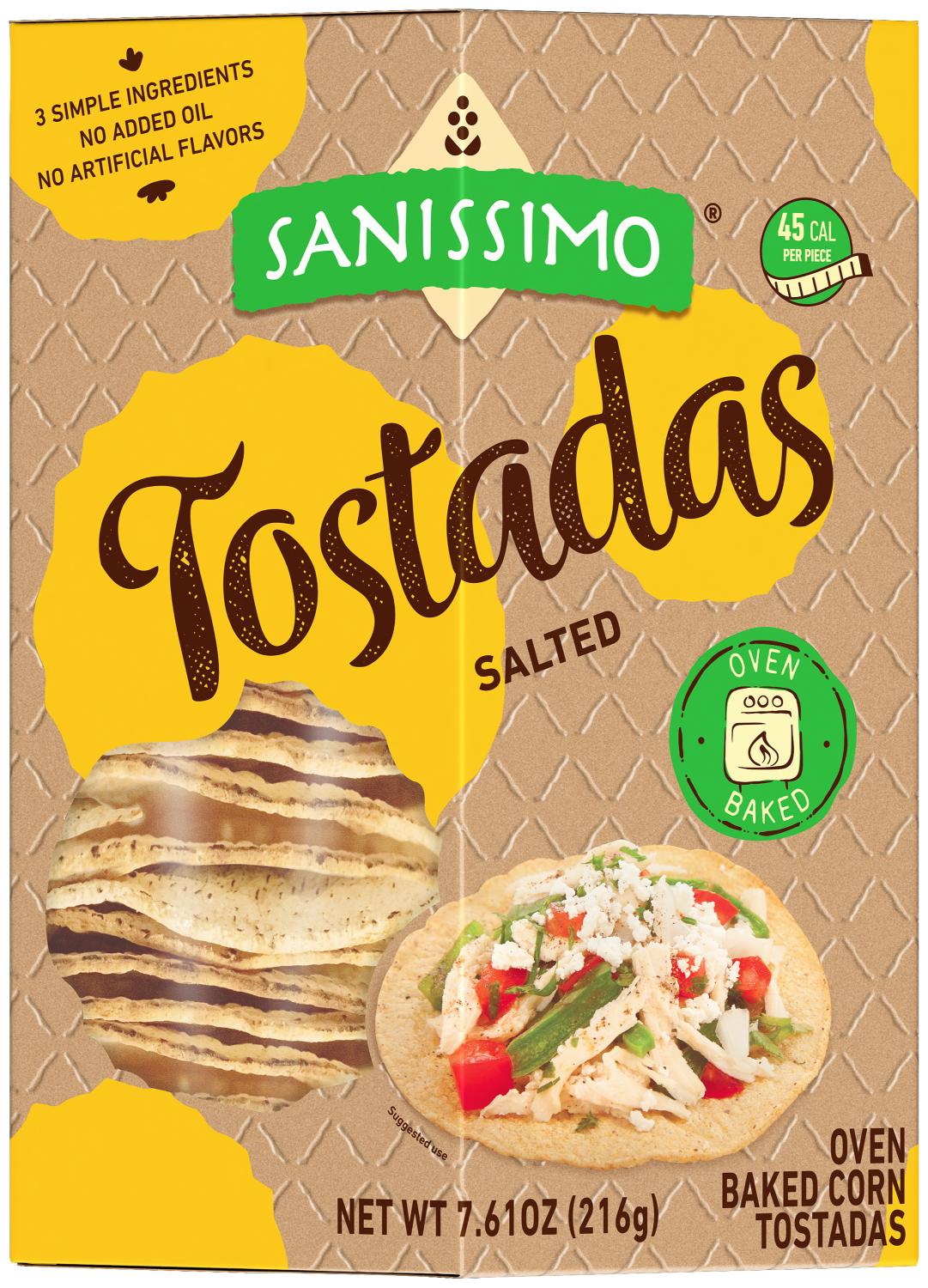 Sanissimo Tostadas Salted 7.61oz