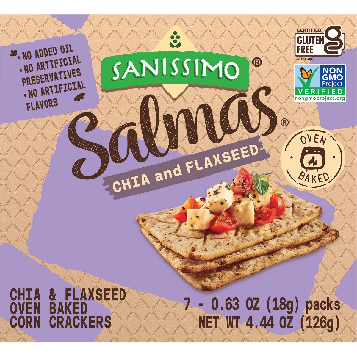Sanissimo Salmas Flaxseed 4.44oz