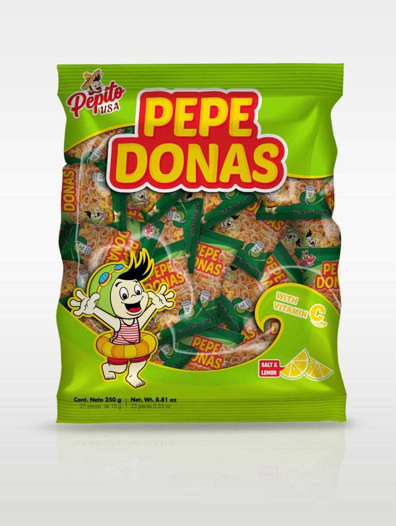 Pepito Usa Pepedonas Salt Lemon 25ct 0.36oz