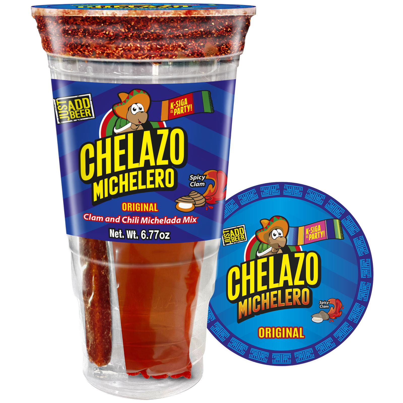 Chelazo Michelero Spicy Clam Michelada Mix 6.77oz