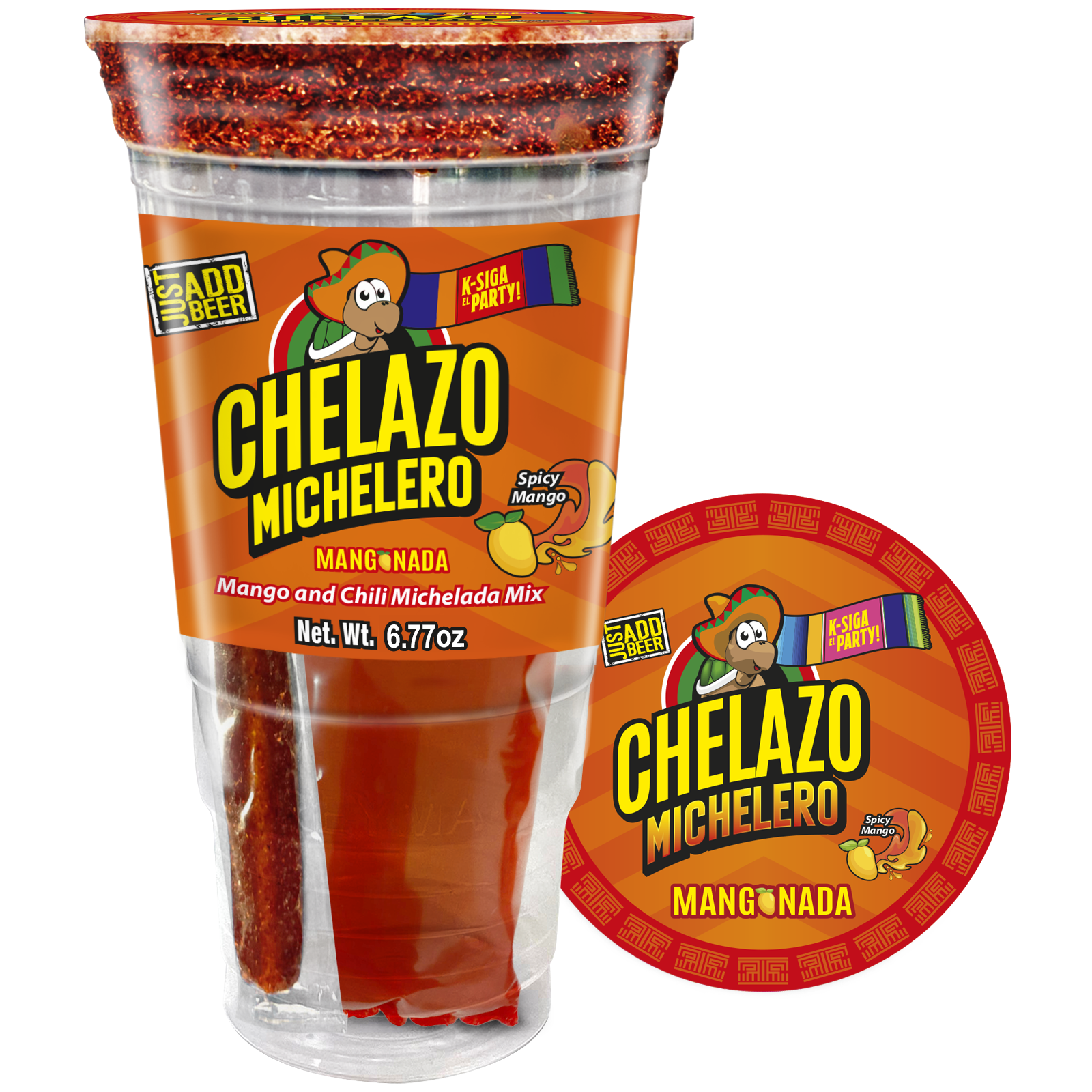 Chelazo Michelero Spicy Mango Michelada Mix 6.77oz