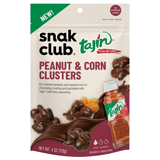 Tajin Chocolatey Peanut & Corn Clusters 4oz