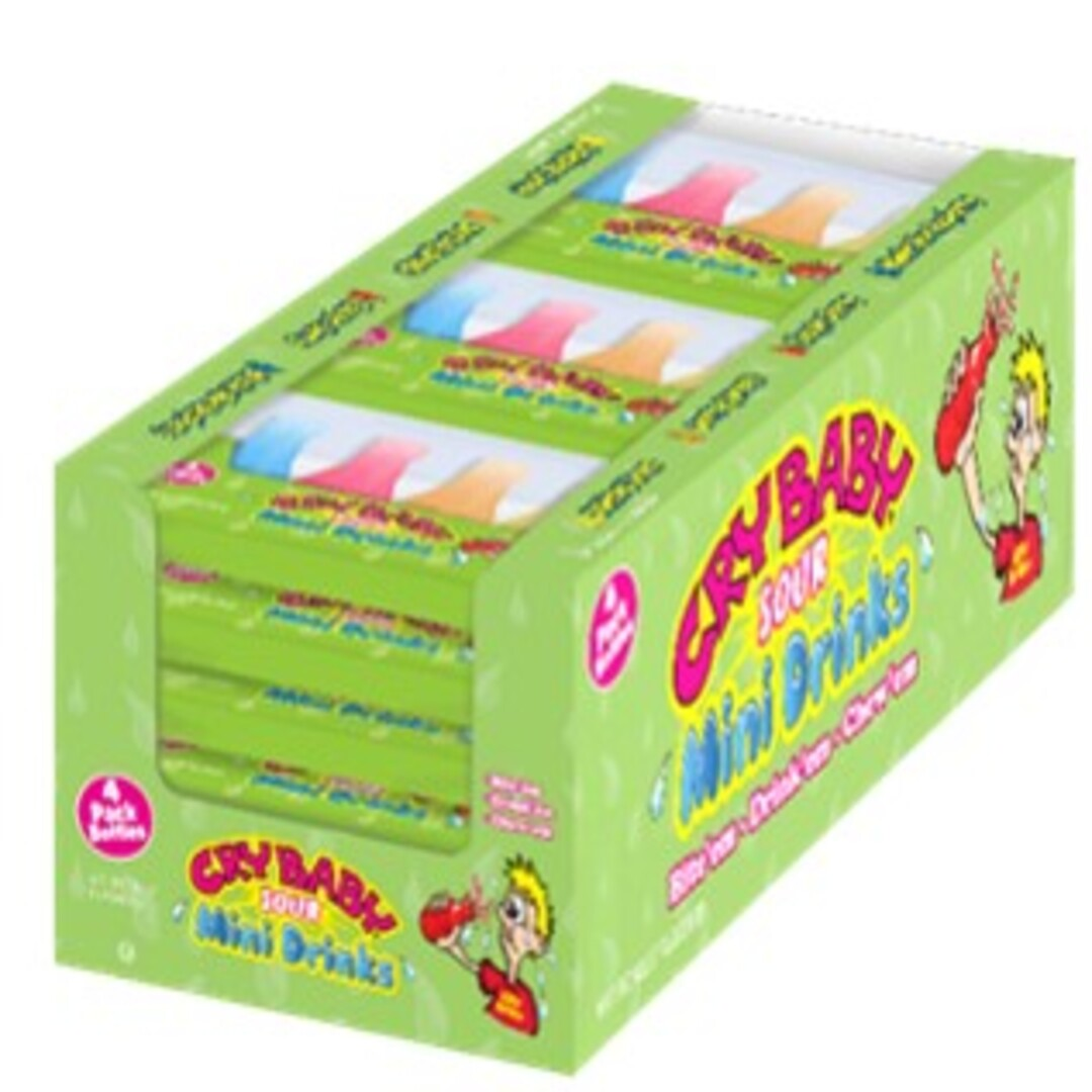 Charms Cry Baby Wax Bottles 4pk 18ct