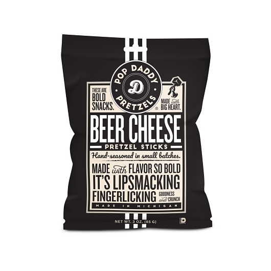 Pop Daddy Perrin Beer Cheese Pretzels Sticks 3oz