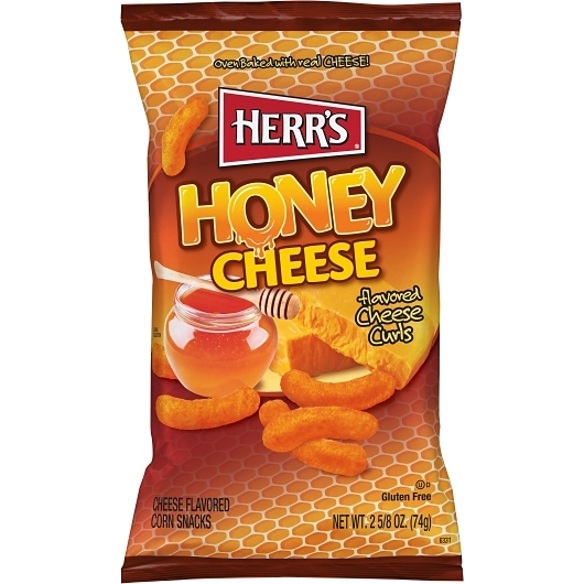 Herr's Honey Cheese Curls 2.625oz
