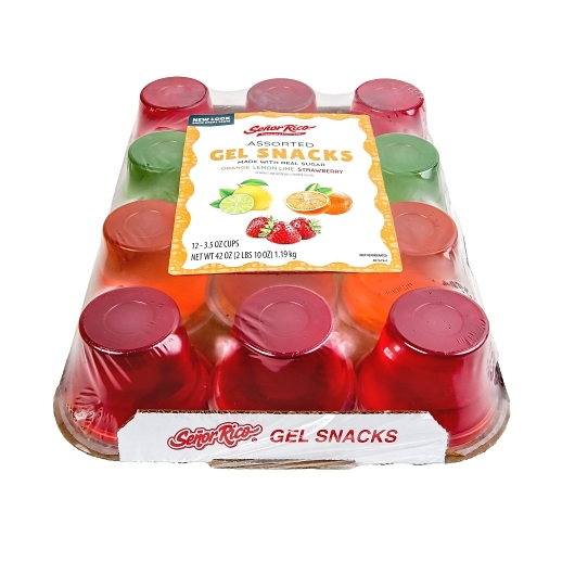 Senor Rico Gelatin Snacks 12ct 3.5oz