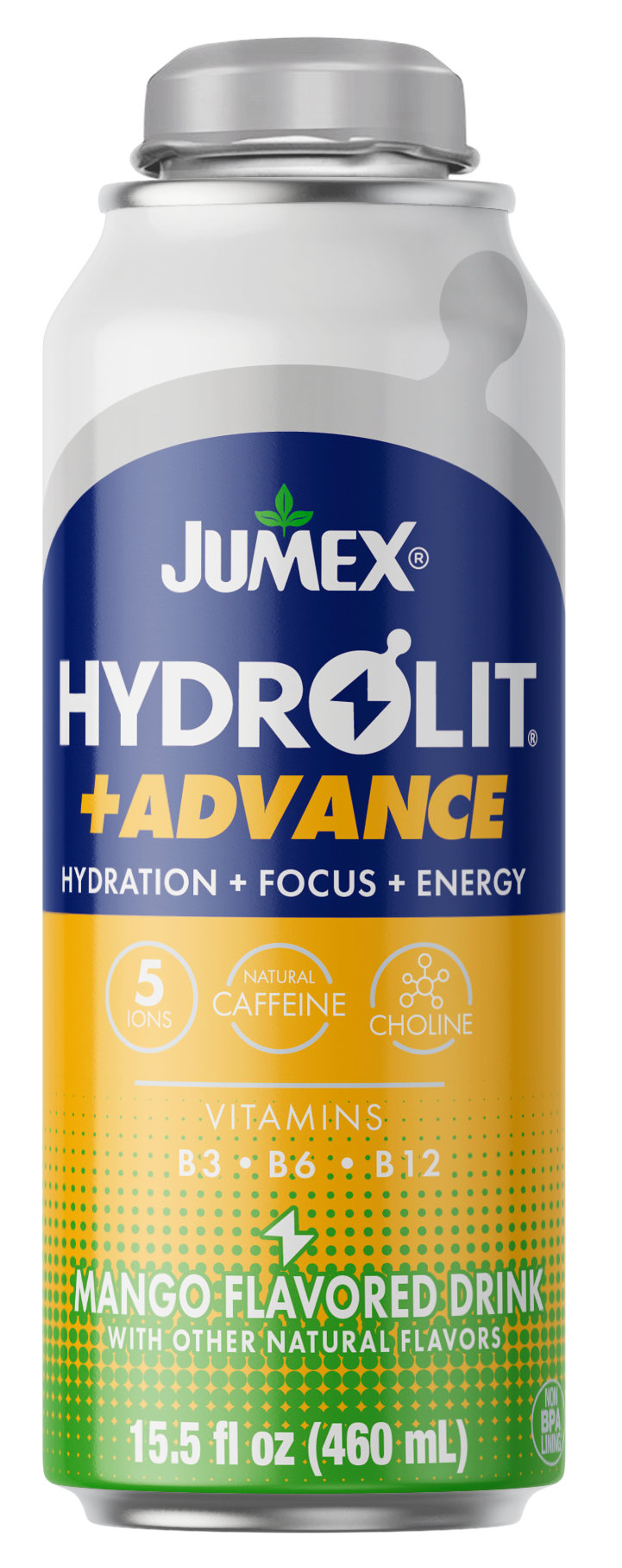 Jumex Hydrolit Advance Mango 12ct 15.5oz