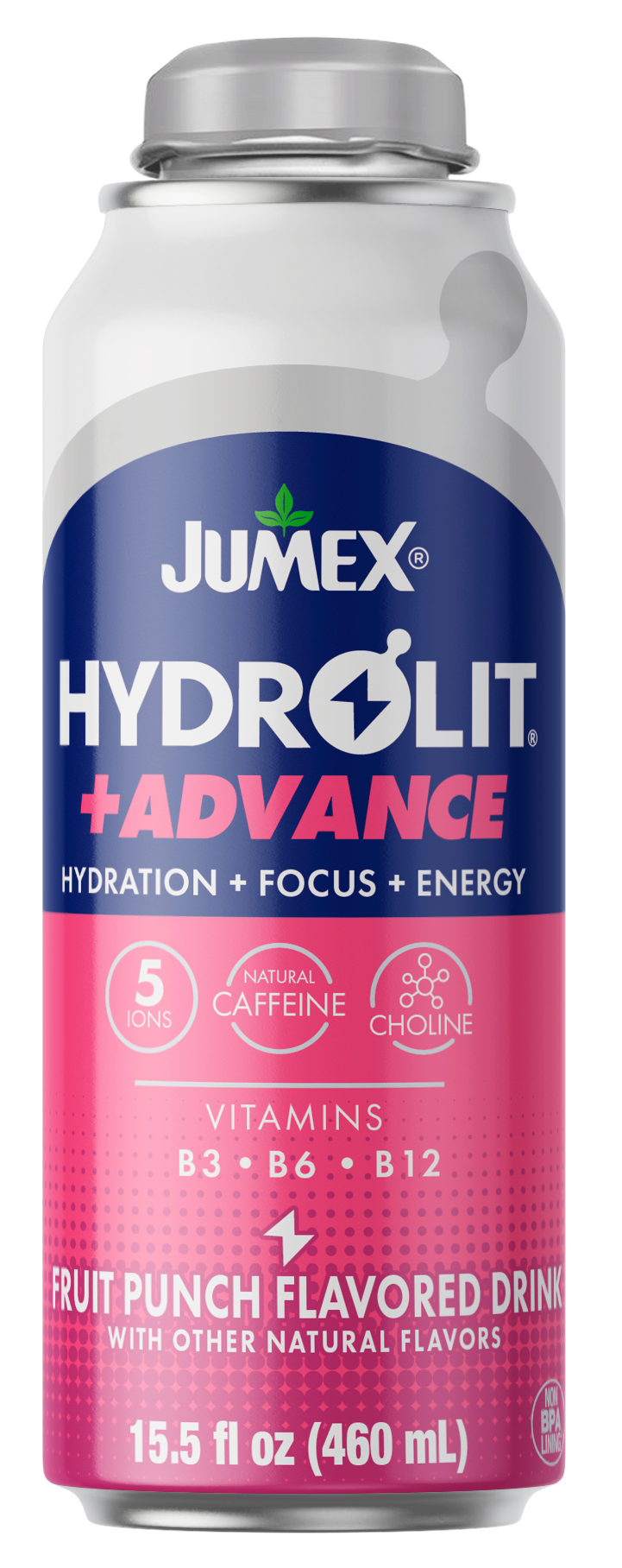 Jumex Hydrolit Advance Fruit Punch 12ct 15.5oz