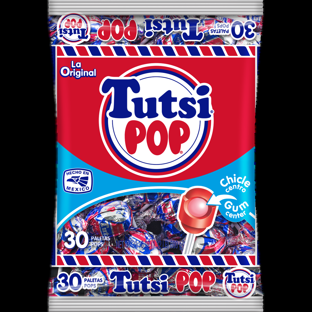 Tutsi Pop La Original Paletas Pops 30ct 21.2oz
