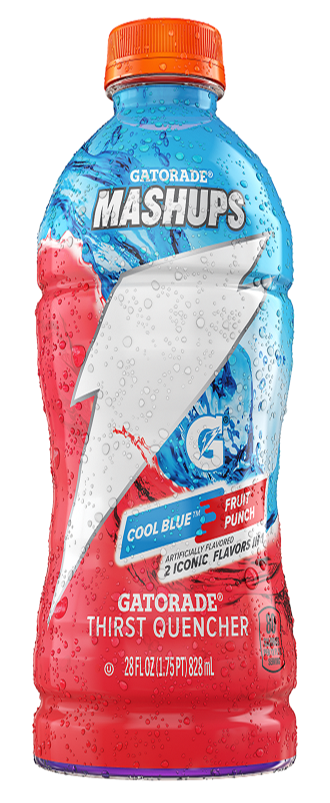 Gatorade Mashup Fruit Punch Cool Blue 15ct 28oz