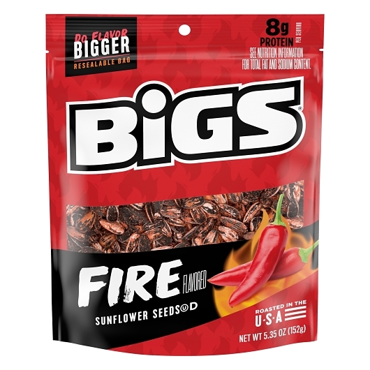 Bigs Fire Sunflower Seeds 5.35oz