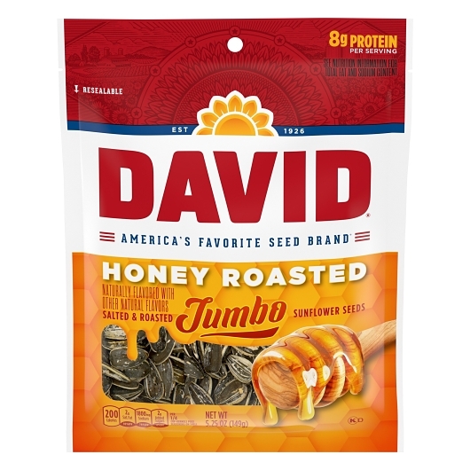 David Honey Roasted Sunflower Seeds 5.25oz