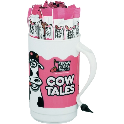 Cow Tales Strwbry Smoothie Candy Tumbler 100ct 1oz