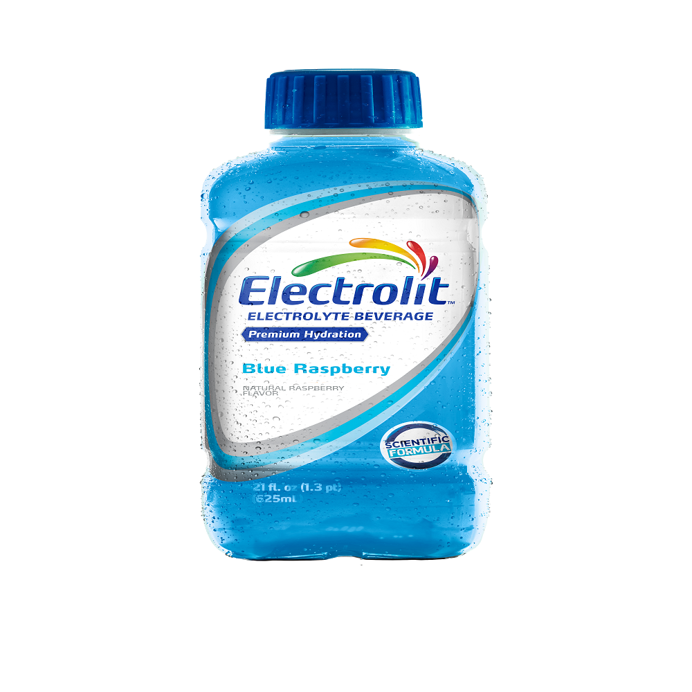 Electrolit Blu Raspberry Electrolyte Beverage 21oz