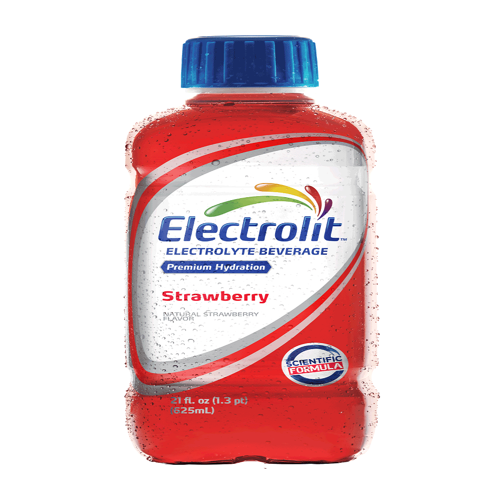 Electrolit Strawberry Electrolyte Beverage 21oz
