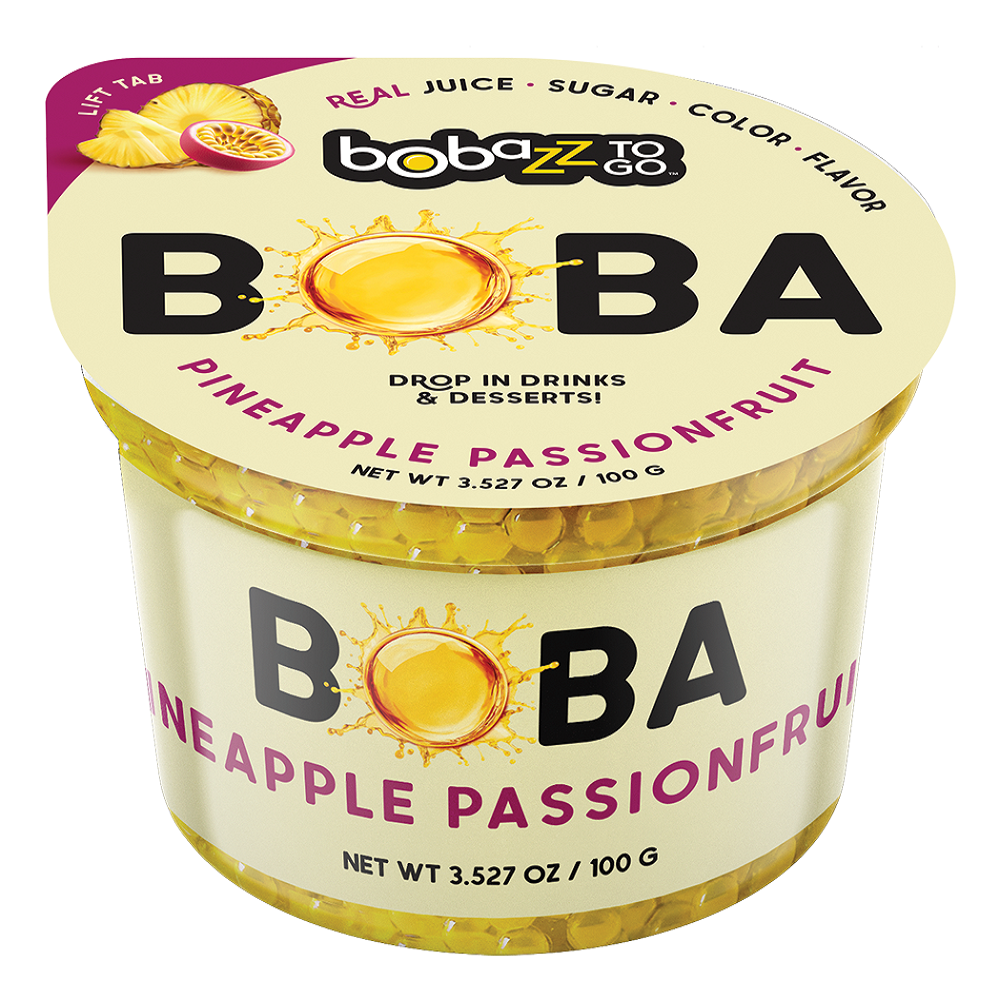 Bobazz To Go Pineapple Passionfruit 3.527oz