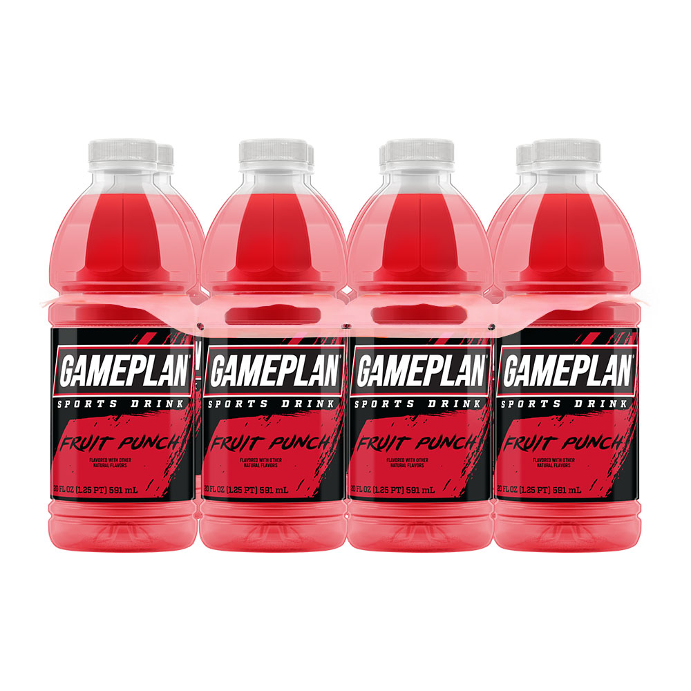 Game Plan Fruit Punch Sports Drink 24ct 20oz