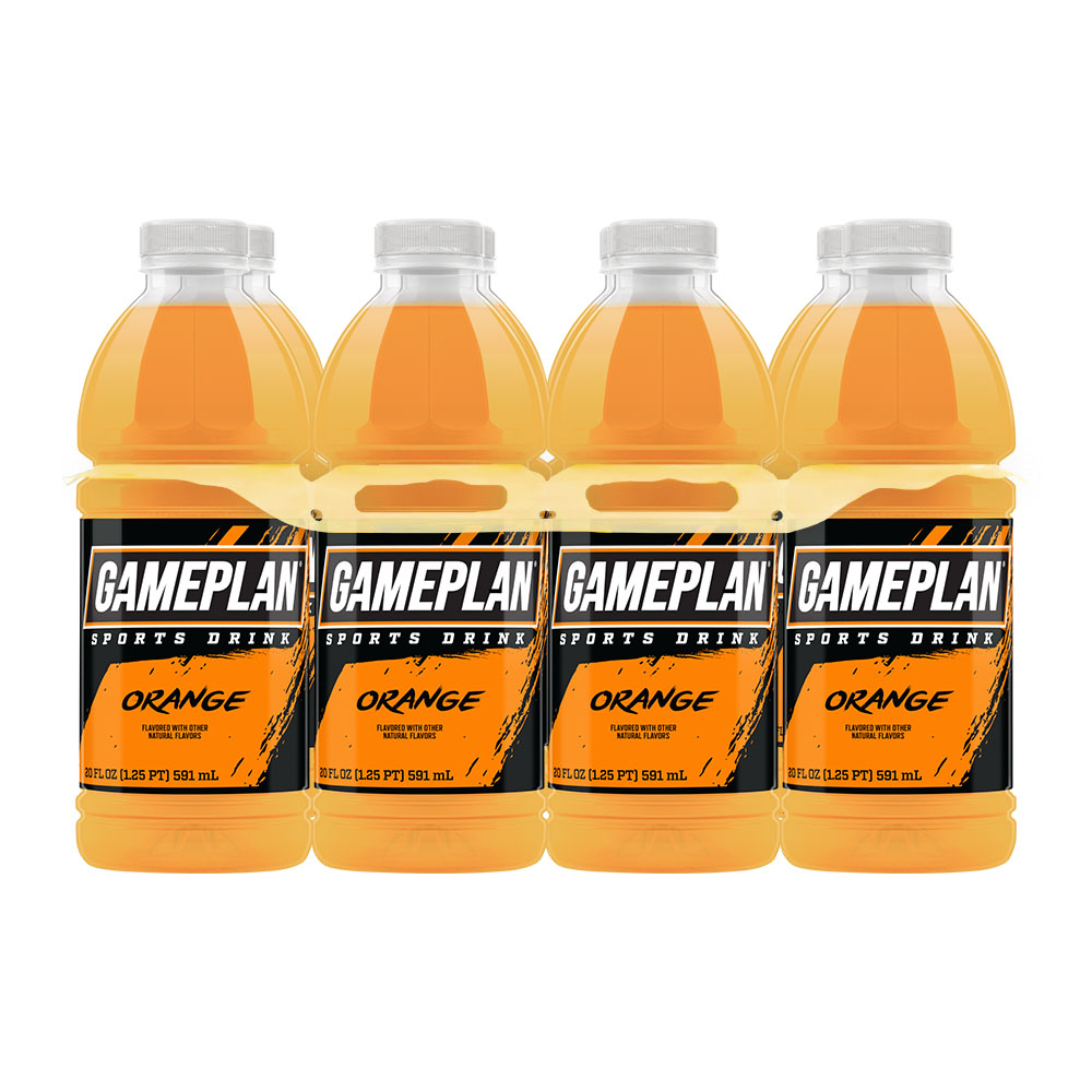 Game Plan Orange Sports Drink 24ct 20oz