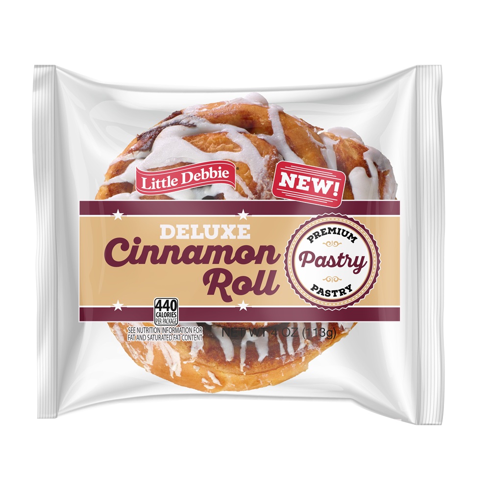 Little Debbie Deluxe Cinnamon Roll 6ct 4oz