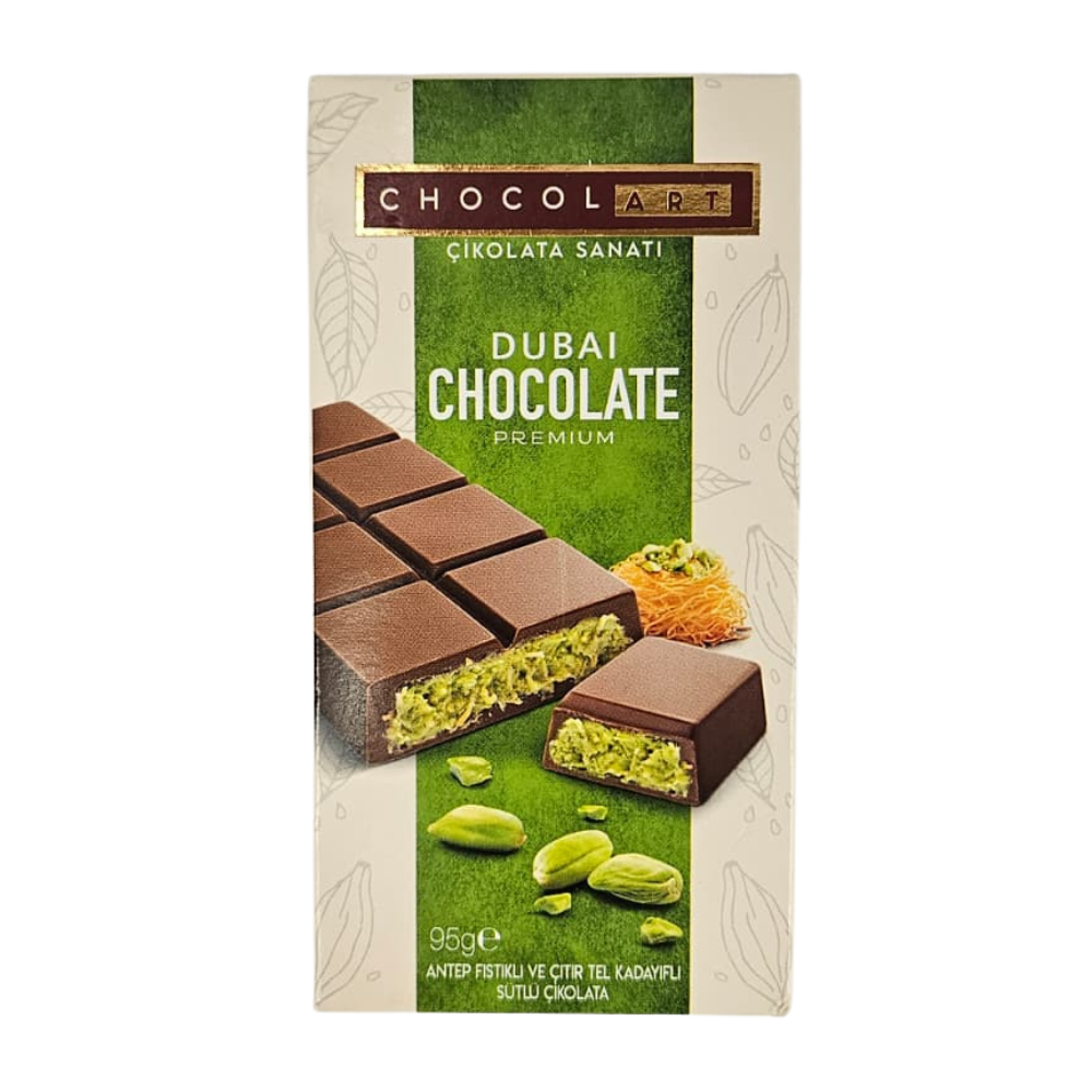 Chocolart Pistachio Dubai Chocolate 6ct 95gr